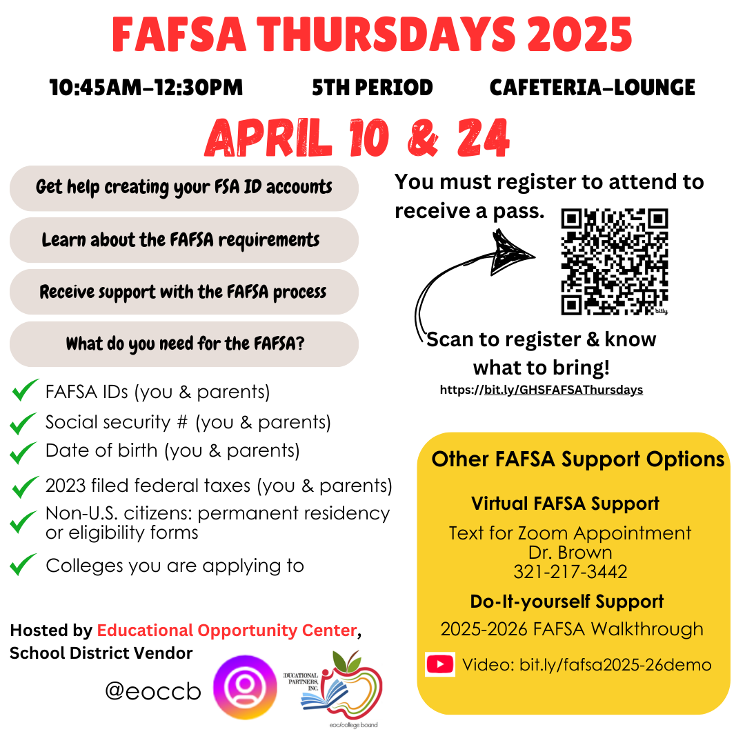 FAFSA Thursday FAFSA Thursday